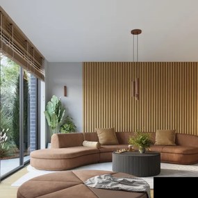 Brilagi - LED bodové svietidlo CRESTO 2xGU10/10W/230V hnedé