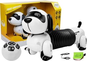 LEAN Toys Interaktívny robotický pes na diaľkové ovládanie hudba zvuk lopta