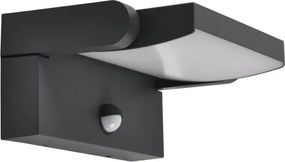 Brilagi-LED Vonkajšie nástenné svietidlo so senzorom ANKLE LED/18W/230V 4000K IP65