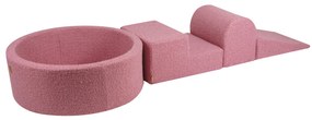 MeowBaby® Bazénová zostava BOUCLE Pink