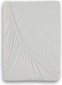 Kvalitex Luxusné bavlnené JERSEY prestieradlo s lycrou 220x200 cm - biela