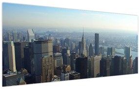 Obraz - Manhatten vo dne (120x50 cm)