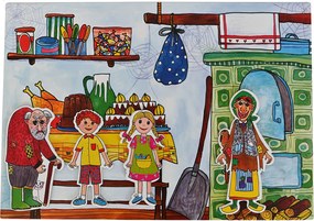 MARIONETINO Bábky a kulisy k rozprávke Janko a Marienka