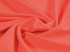 Biante Dekoračný oválny obrus Rongo RG-037 Koralový 120x200 cm
