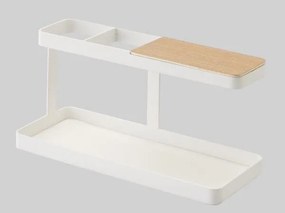Multifunkčný stojanček Yamazaki Tower Desk Bar, biely