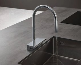 Hansgrohe Aquno Select M81, páková kuchynská batéria 170, vyťahovateľná sprška, 3jet, sBox, chrómová, HAN-73831000