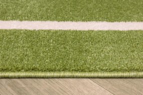 Koberec CLARA KIDS 02922A Ihrisko zelený / krémový