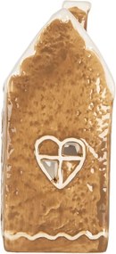Perníková chalúpka na čajovú sviečku Gingerbread Cott - 12*7*16 cm