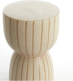 Keramický okrúhly odkladací stolík ø 28,5 cm Finca – Light &amp; Living