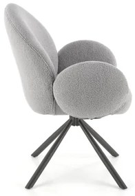 Jedálenská stolička KIVA 1 ks sivá