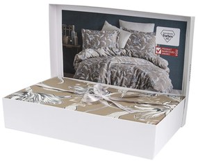 SATÉNOVÉ OBLIEČKY LUXURY PREMIUM VITALE 160X200 CM, 2KS 70X80 CM KVETY