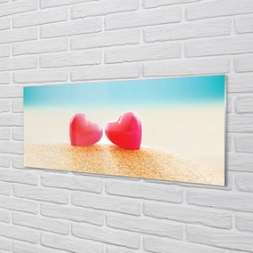 Obraz plexi Sea ​​srdce 120x60 cm