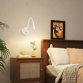 Brilagi - LED Flexibilná nástenná lampa MAYA LED/3W/230V 4000K biela