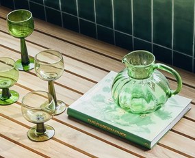 Zelený sklenený džbán The Emeralds - Ø 16*15cm/ 1400ml