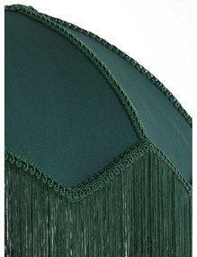 Závesné svietidlo v petrolejovej farbe s textilným tienidlom ø 40 cm Malacia – Light &amp; Living