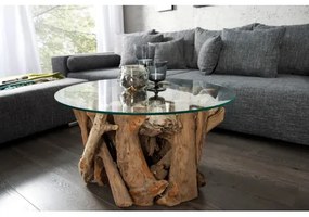 Konferenčný stôl Nature 39832 Ø60cm Drevo Teak - Komfort-nábytok