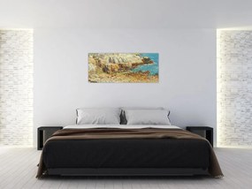 Obraz - Childe Hassam, A North East Headland, reprodukcia (120x50 cm)
