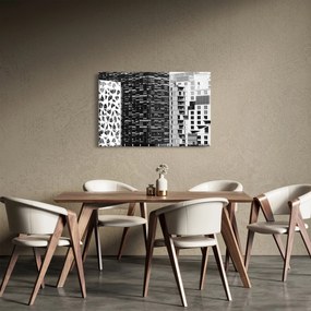 Obraz čiernobiele architektúry (90x60 cm)