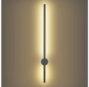 Brilagi - LED vonkajšie nástenné svietidlo AURA LED/12W/230V 3000K IP54 antracit