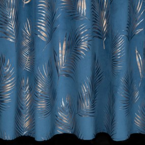 ZATEMŇOVACÍ ZÁVES NA KRÚŽKOCH GLORIA2 140X250 CM LISTY