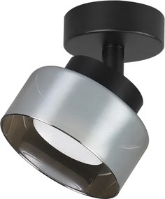 Brilagi -LED RGB stmievateľné bodové svietidlo AURA LUX 1xGX53/14W/230V Wi-Fi Tuya čierna/dymová