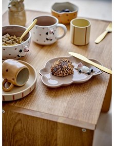 Biely keramický detský hrnček na kakao 370 ml Dolly – Bloomingville Mini