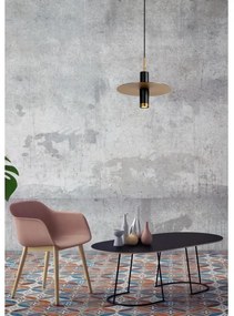 Lucide 03322/01/30 - Luster na lanku SELIN 1xGU10/35W/230V čierna