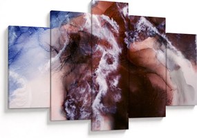 Obraz - Fialový mramor N⁰3 (150x105 cm)