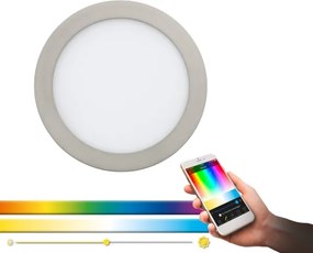 Eglo 33317 - LED RGBW stmievateľné zapustené stropné svietidlo FUEVA-C LED/15,6W/230V pr. 22,5 cm