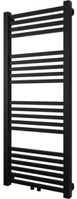 Cerano Franko, vykurovacie teleso 1200x500mm, 392W, rozteč pripojenia D5/460 mm, čierna matná, CER-CER-429646