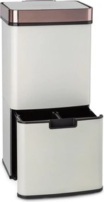 Klarstein Royal Trash Rose Gold, odpadkový kôš so senzorom, 72 l, ušľachtilá oceľ, ružovozlatá