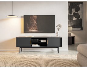 Televízny stolík VIVALA, čierna
