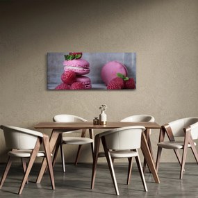 Obraz makrónky (120x50 cm)