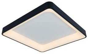 Brilagi - stmievateľné LED stropné svietidlo FALCON II LED/125W/230V 60x60 cm čierne s diaľkovým ovládaním