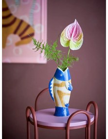 Ručne maľovaná váza z kameniny (výška 22 cm) Irving – Bloomingville