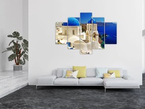 Obraz - Santorini, Grécko (150x105 cm)
