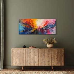 Obraz - Farebná abstrakcia (120x50 cm)