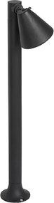 Moderný vonkajší stĺpikový svietidlo čierny 60 cm IP44 nastaviteľný - Ciara