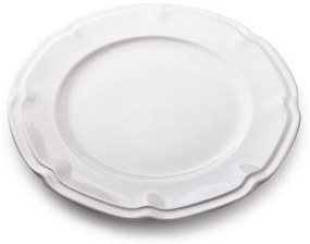 Porcelánový jídelní talíř Hella 26,6 cm bílý