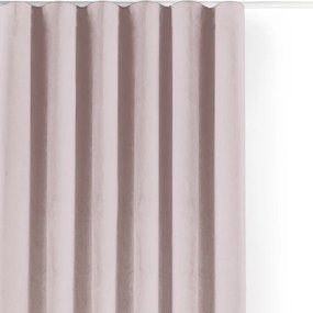 Svetloružový zamatový dimout záves 140x250 cm Velto – Filumi