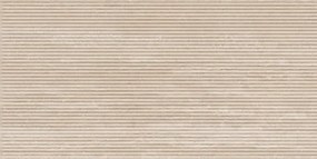 Obklad Ragno Travertino beige canneto 3D vein cut 60x120 cm reliéfna RCAX