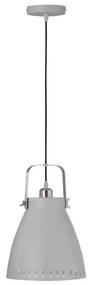 Leuchten Direkt 11059-15 - Luster na lanku EVA 1xE27/60W/230V pr. 21,5 cm šedá