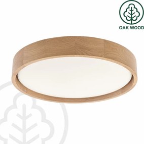 Brilagi - LED stropné svietidlo MANAROLA PLAIN LED/24W/230V 3000K priemer 41 cm dub