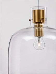Luster na lanku Cinzia 30 Číra