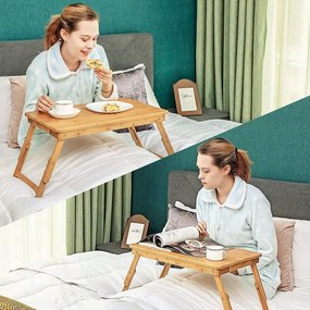 Bambusový stojan na laptop LLD002