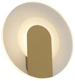 Searchlight 95410GO - LED nástenné svietidlo TARGET LED/7W/230V zlaté