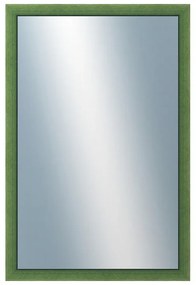 DANTIK - Zrkadlo v rámu, rozmer s rámom 40x60 cm z lišty BOX zelená morená (1751)