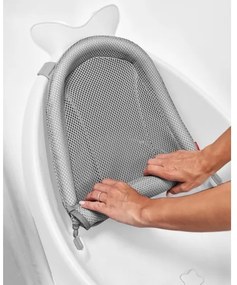 Skip Hop - Detská vanička s ergonomickou podložkou MOBY 3 biela