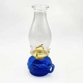 Brilagi - petrolejová lampa MERLIN modrá