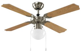 LIVARNO home Stropný ventilátor s LED svietidlom (100364594)